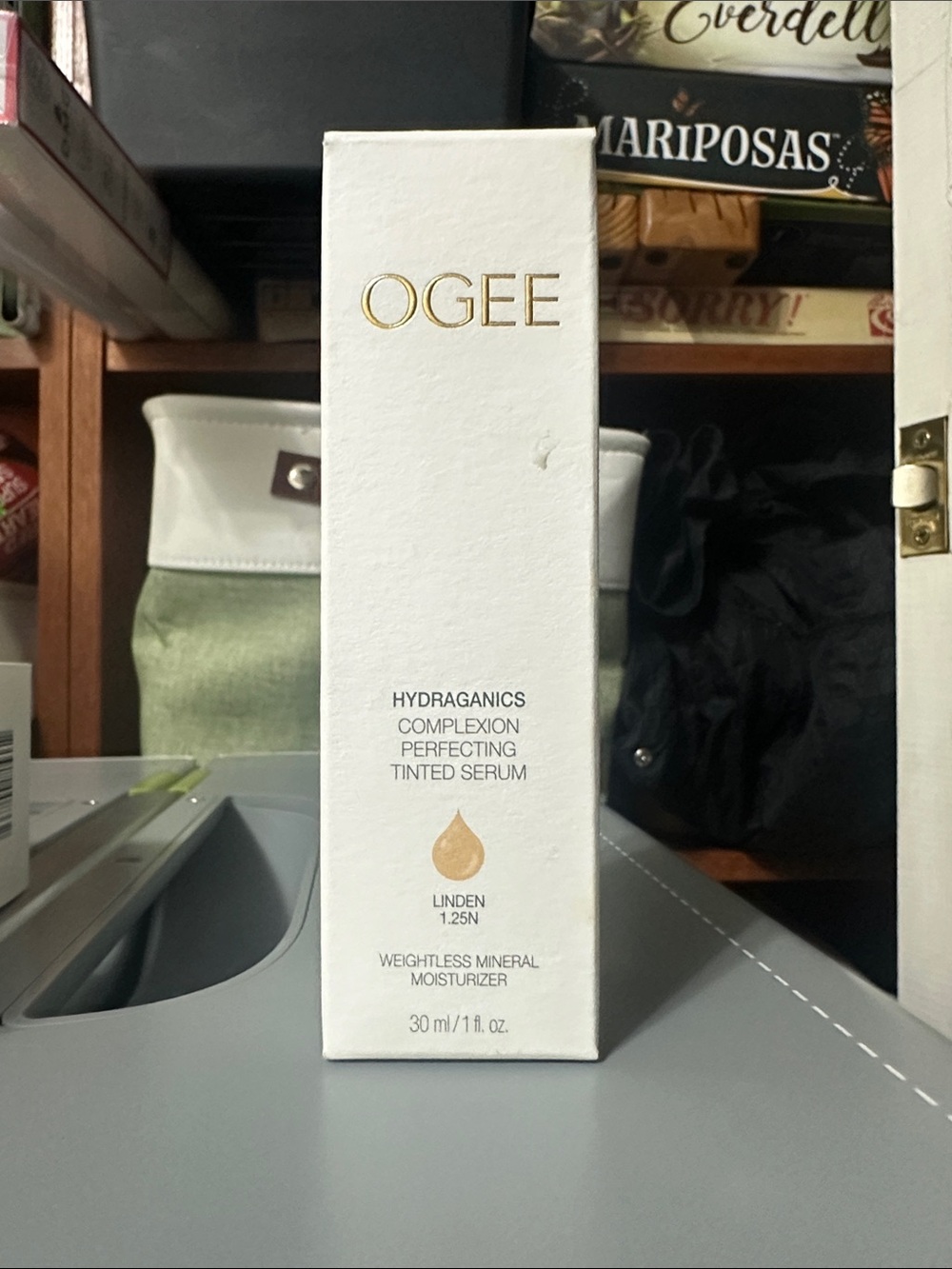 Ogee Hydraganics complexion perfecting tinted serum Linden 1.25N